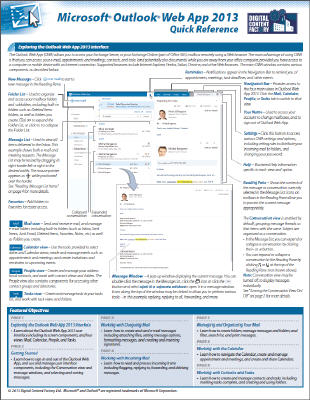 Outlook Web App 2013 - Quick Reference Guide – Digital Content Factory Ltd.