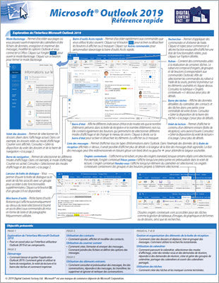 Outlook 2019 - Référence rapide – Digital Content Factory Ltd.