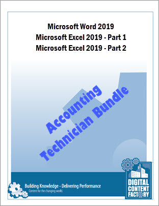 Microsoft Word and Excel 2019 – Accounting Technician Bundle