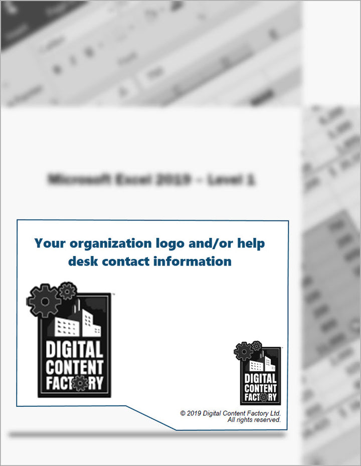 Courseware - Custom Branding – Digital Content Factory Ltd.