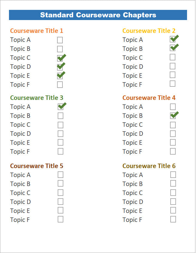 Courseware Custom Assembly - new – Digital Content Factory Ltd.