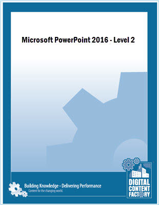 PowerPoint 2016 Level 2 Course