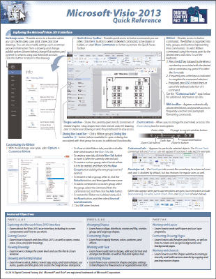 Visio 2013 - Quick Reference Guide – Digital Content Factory Ltd.