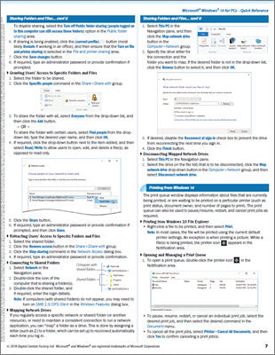 Windows Quick Guide Windows 10 for PCs - Quick Reference – Digital Content Factory Ltd.