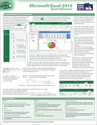 Excel 2016 Guide