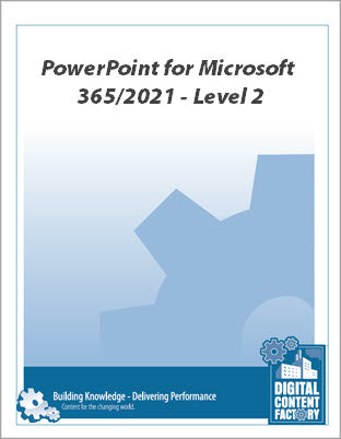 PowerPoint for Microsoft 365/2021 – Level 2